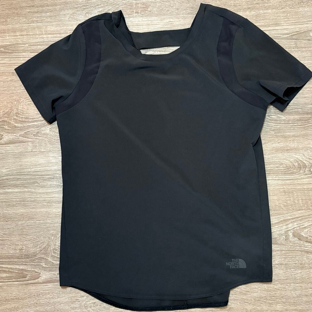 The North Face Flight Series Black Running Top Mesh Vent Women’s Small - Picture 2 of 7